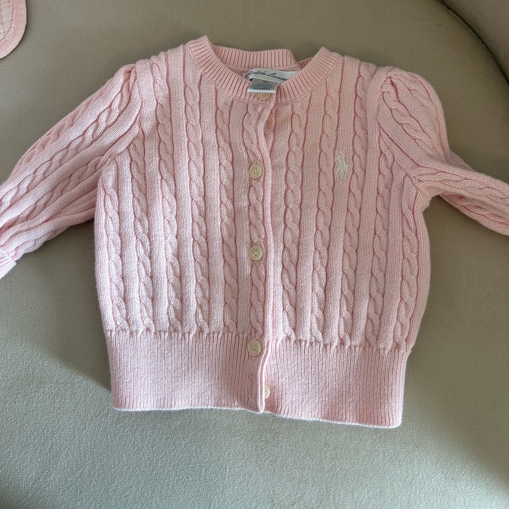 Ralph Lauren Cable Knit Cardigan